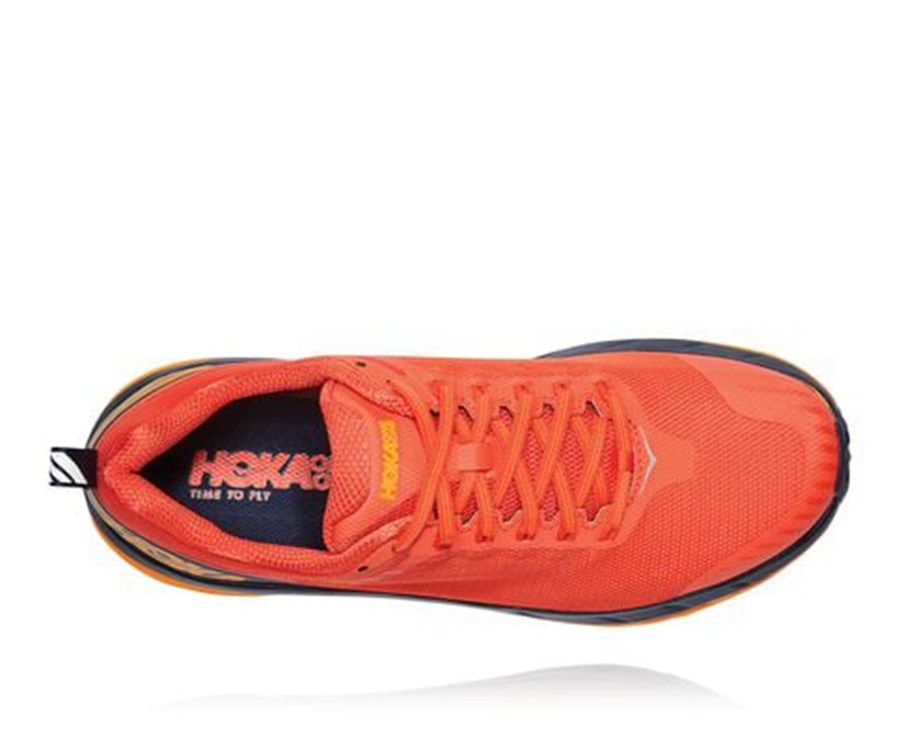 Tenis Trail Hoka One One Masculino Vermelhas - Challenger Atr 5 - 285-FIUJWQ